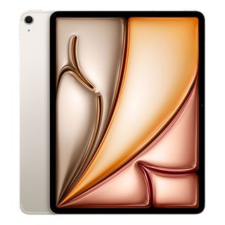 APPLE iPad Air (2024) Wi-Fi + Cellular, Tablette, 128 GB, 13 ", Starlight