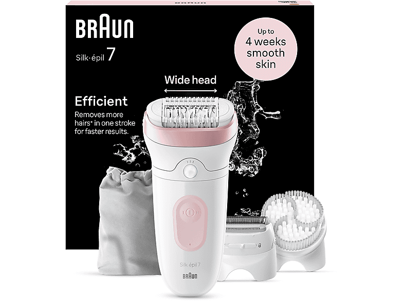 BRAUN SE 7060 Silk-Épil 7 Islak ve Kuru Kalıcı Pürüzsüz Cilt Epilasyon Cihazı_1