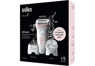 BRAUN SE 7060 Silk-Épil 7 Islak ve Kuru Kalıcı Pürüzsüz Cilt Epilasyon Cihazı_8