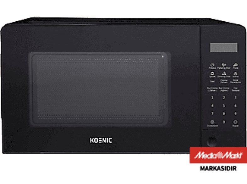 KOENIC KMW 202354 DB Dijital Mikrodalga Fırın Siyah