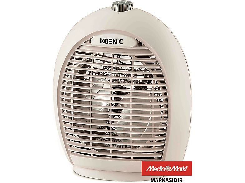 KOENIC KFH 20324 TR Fanlı Isıtıcı Krem_0