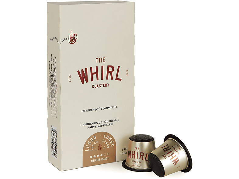 THE WHIRL Lungo Medium 55 g Kapsül Kahve_3