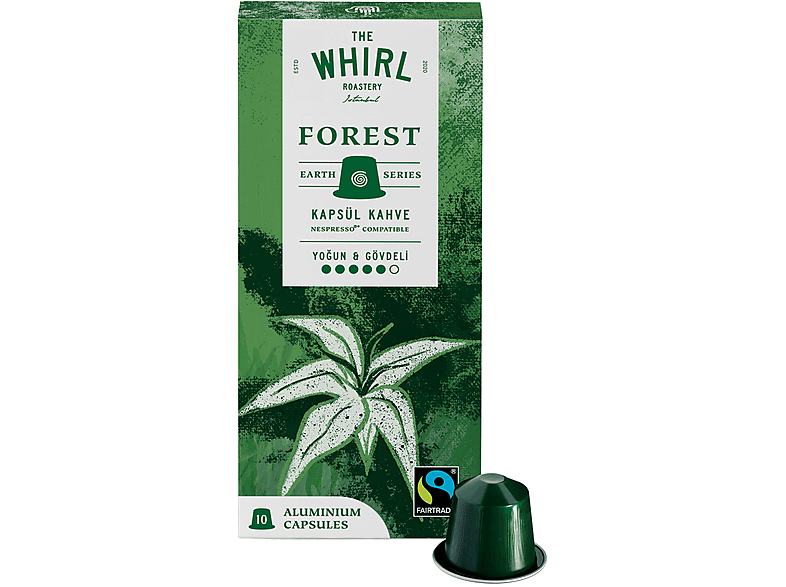 THE WHIRL Espresso Earth Series Forest 55 g Kapsül Kahve_1