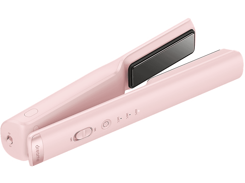 DREAME Hair Straightener Şarjlı Saç Düzleştirici Pembe_2