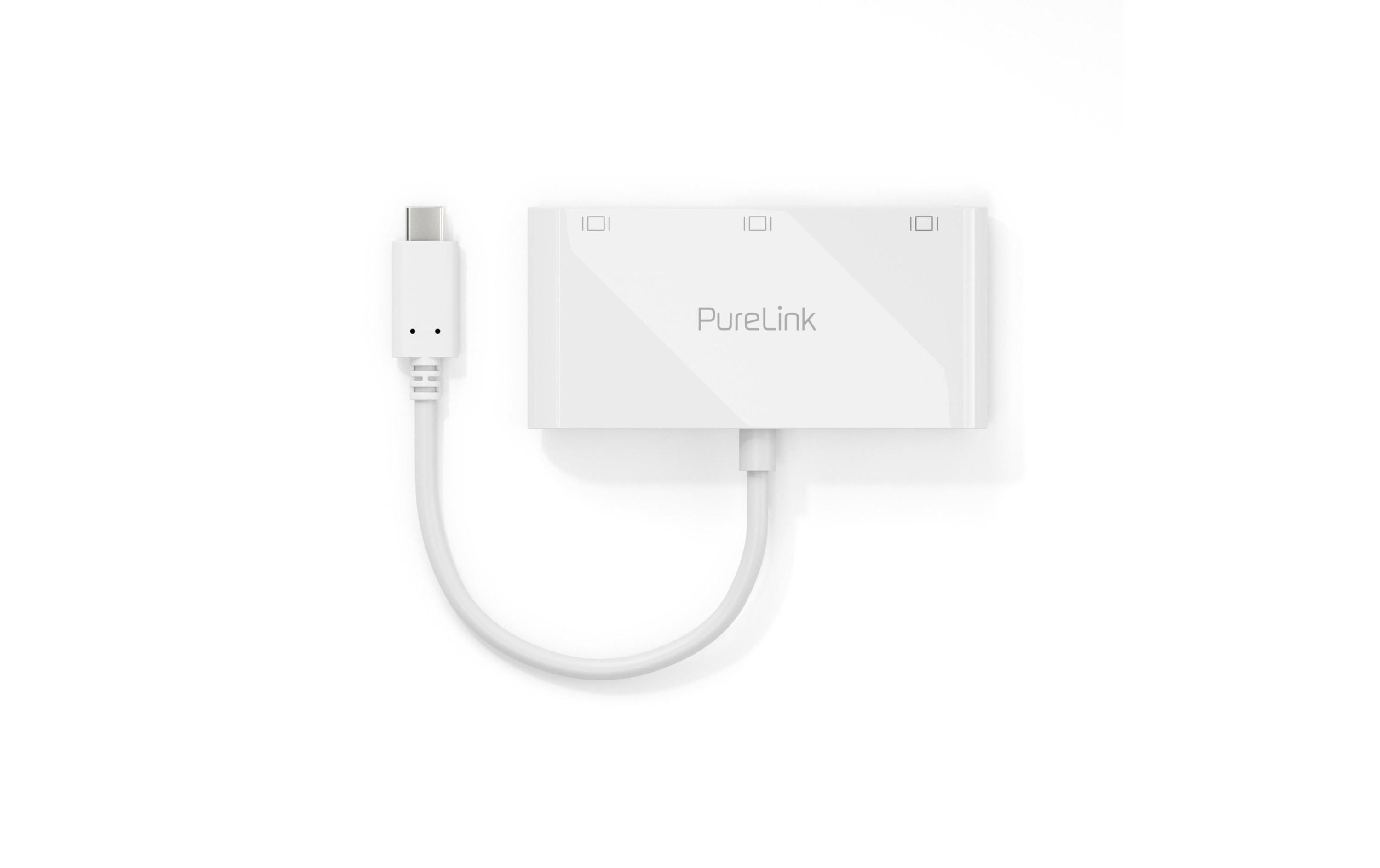 PureLink Multiadapter IS250 USB Type-C | HDMI/DVI/DP, Weiss | MediaMarkt