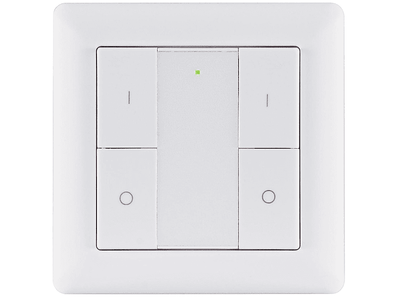 Paulmann Funk-Wandtaster ZigBee On / Off Dimmer, Weiss