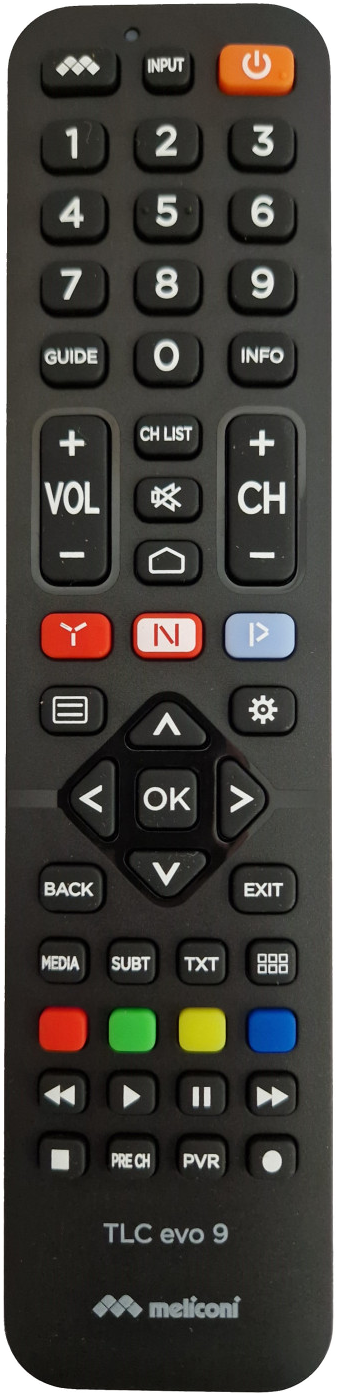 MELICONI TLC Evo 9 Hisense TV távirányító (808047)