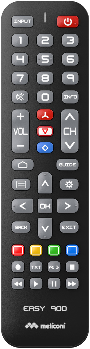 MELICONI EASY900 Hisense TV távirányító (808064)