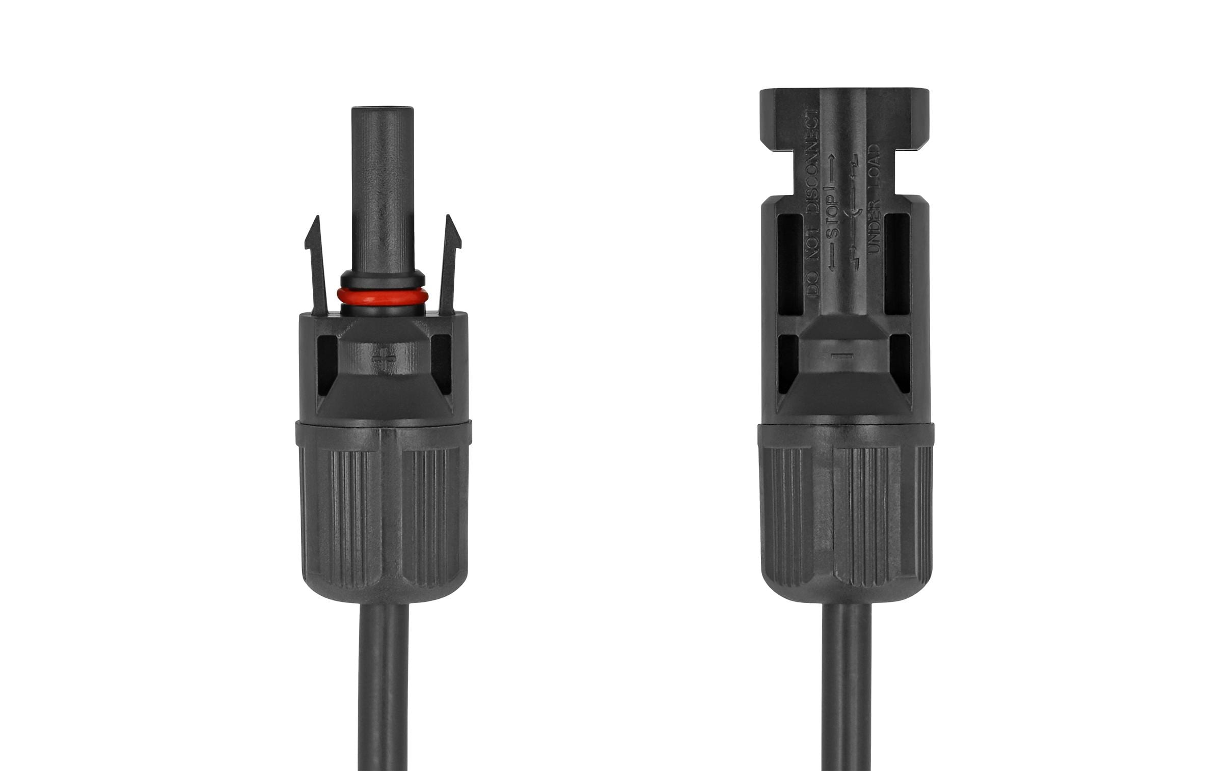 DELOCK Câble de connexion Delock DL4 fiche vers prise 4 mm², 5 m Câble électrique