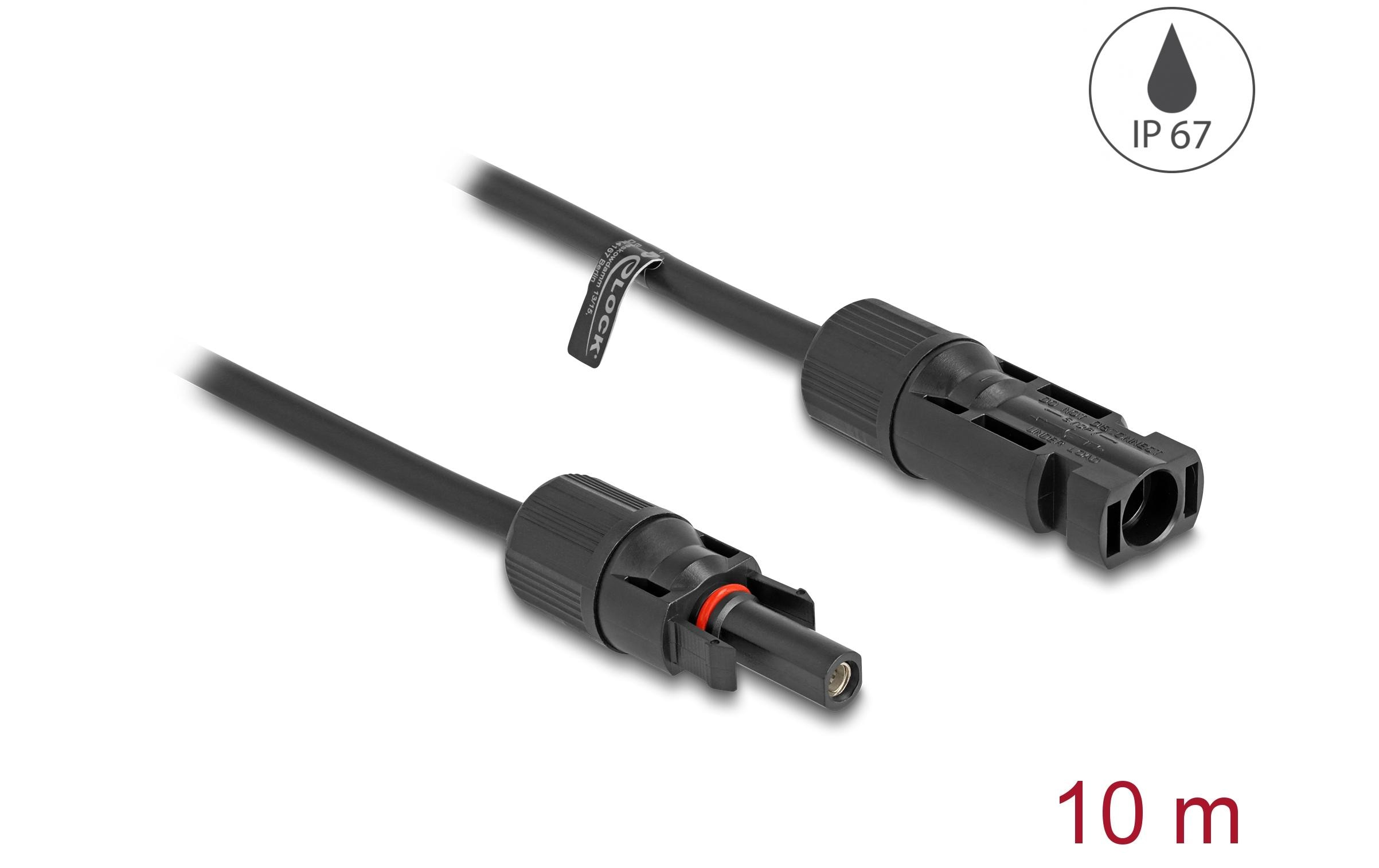 DELOCK Delock Anschlusskabel DL4 Stecker zu Buchse 4 mm², 10 m Câble électrique