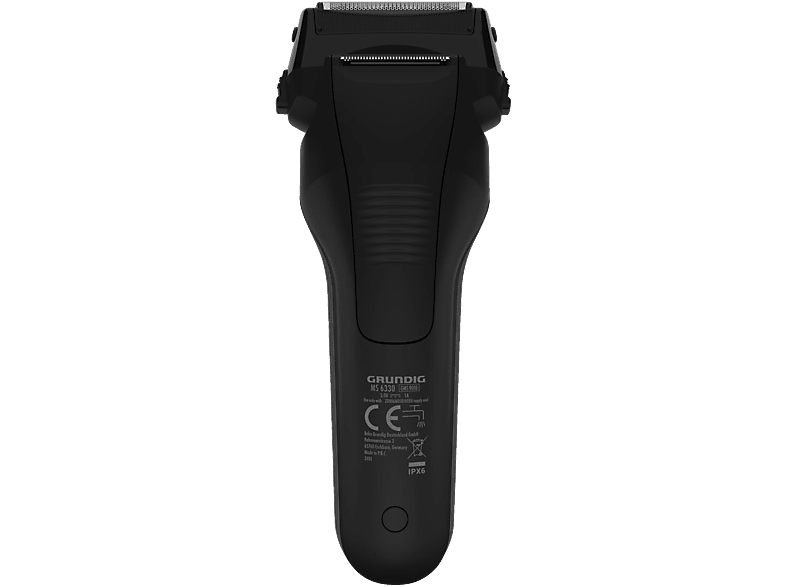 GRUNDIG MS 6330 Rasierer Schwarz (3-fach Schneidsystem (Folie-Messer ...