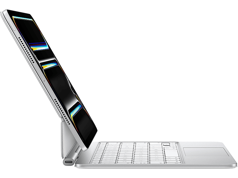 APPLE Magic Keyboard für iPad Pro 11 Zoll (M4), Deutsch, Weiß; Tablet Tastatur — Foto 3 von 4