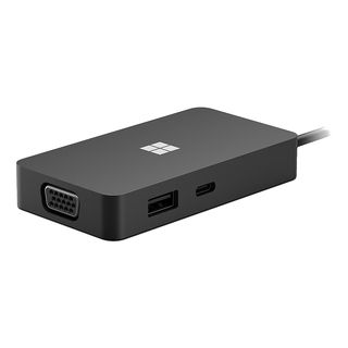 MICROSOFT 1E4-00002 USB-C Hub, Noir