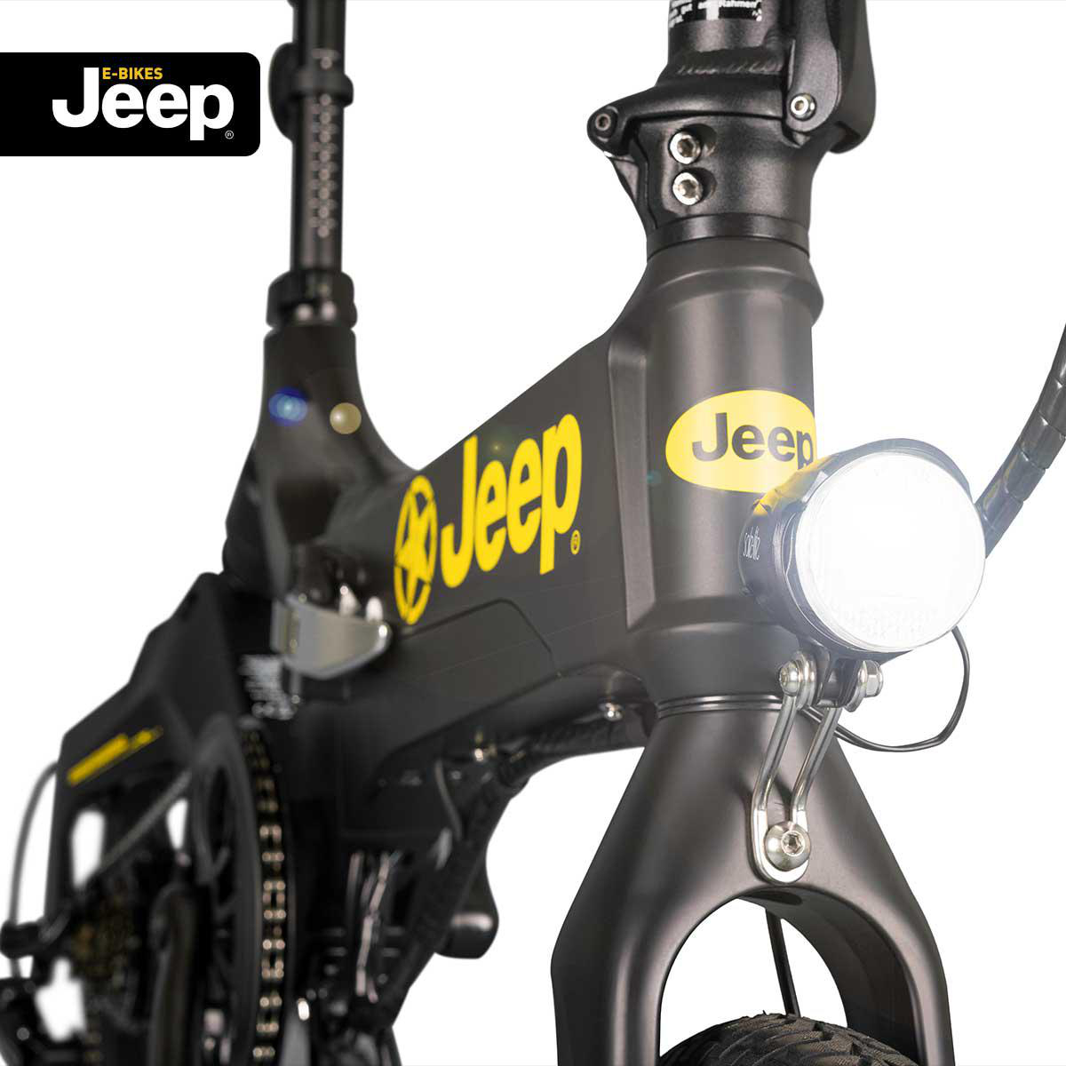 JEEP E-BIKES FR 6020 (Laufradgröße: 16 Zoll, Rahmenhöhe: 36 cm, Unisex-Rad, 230.4Wh, Schwarz)