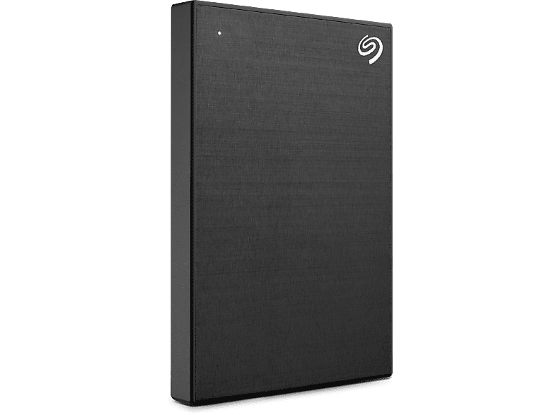 SEAGATE 1 TB One Touch Festplatte mit TV-Halterung, Kennwortschutz, +Rescue, HDD, Extern, USB-Micro-B, Schwarz