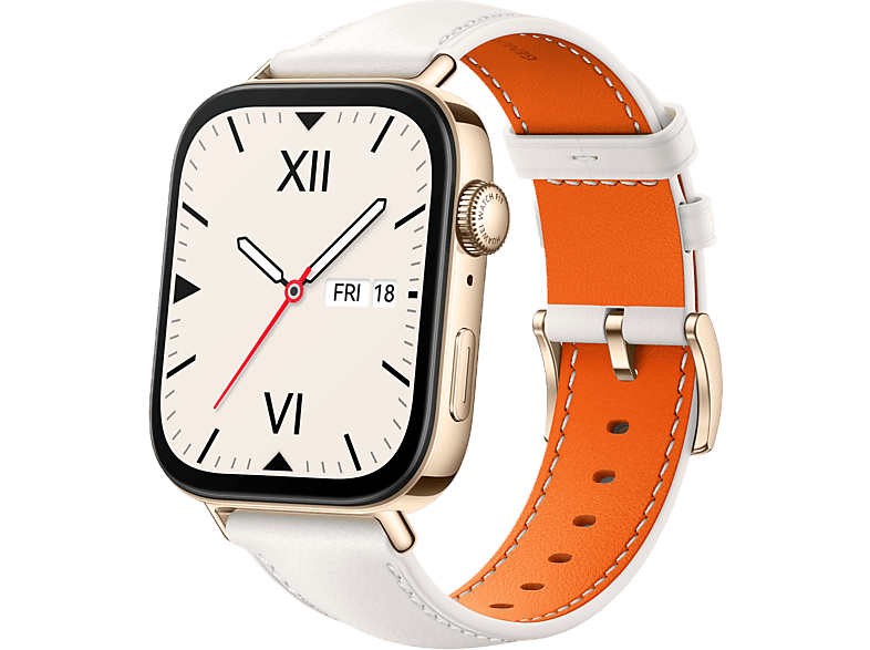 Huawei Smartwatch Fit 3 Bracelet Cuir Blanc (55020ceh)