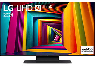 LG 43UT91003LA Smart tv, LED TV,LCD 4K TV, Ultra HD TV,uhd TV, HDR,webOS ThinQ AI okos tv, 108 cm