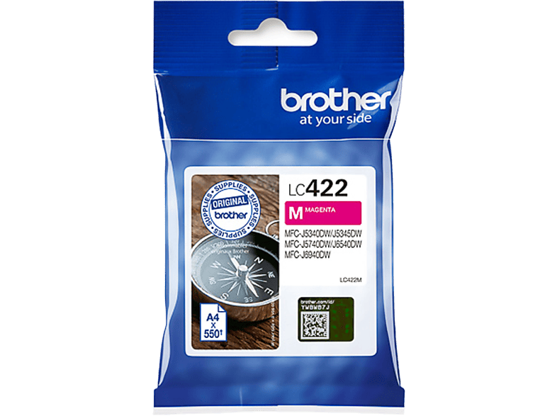 Brother LC422M Ink Cartridge Magenta