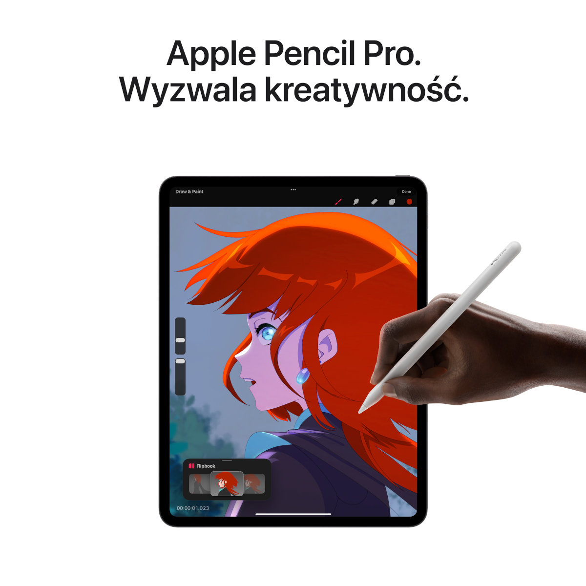 Tablet APPLE iPad Pro (2024) 13 M4 1TB Wi-Fi Srebrny MVX73HC/A