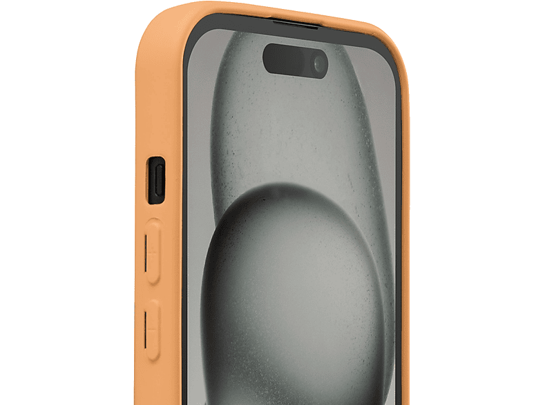 Thumbnail - HAMA Fantastic Feel, Backcover, Apple, iPhone 15, Orange
