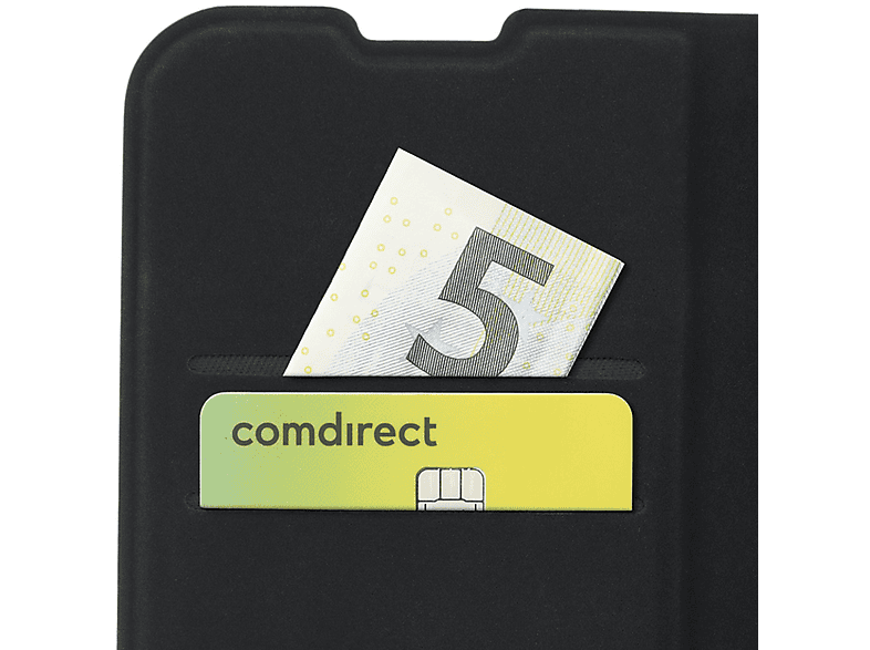 HAMA Daily Protect Bookcover, für Apple iPhone 14, Schwarz; Schutzhülle — Foto 4 von 5