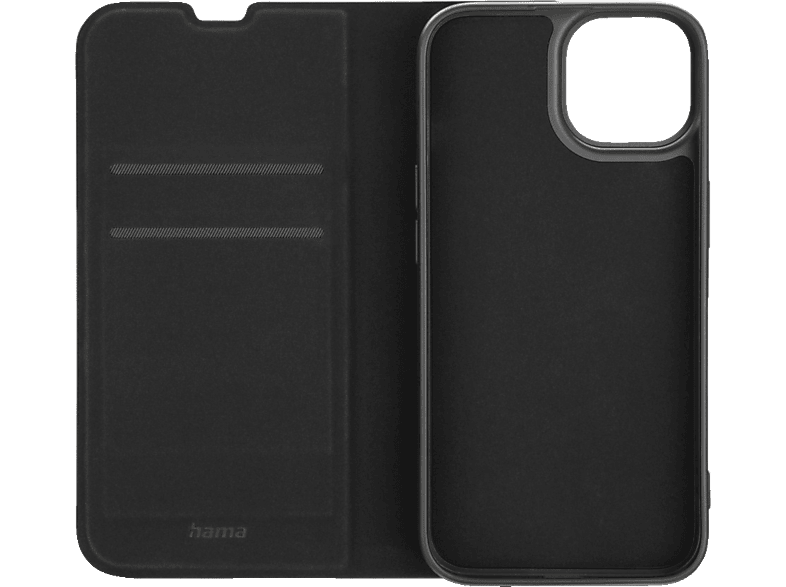 HAMA Daily Protect Bookcover, für Apple iPhone 14, Schwarz; Schutzhülle