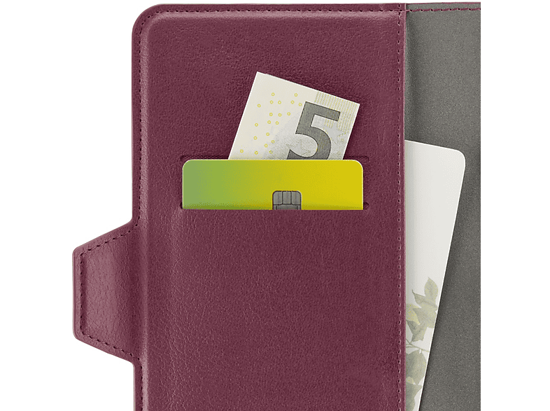 Thumbnail - HAMA Handytasche Eco, Bookcover, Universal, Größe von maximal 7.5 x 15.3 cm, Rot