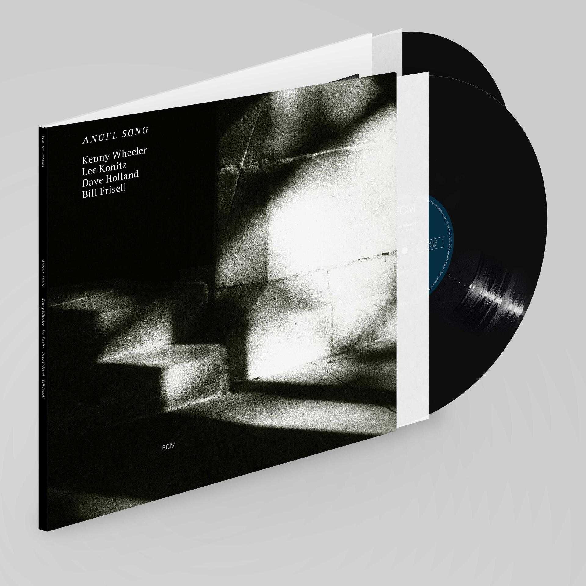 Az Angel Song album borítója, Kenny Wheeler, Lee Konitz, Dave Holland, Bill Frisell.