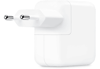 APPLE 35 W Çift USB-C Bağlantı Noktalı Güç Adaptörü Beyaz_0