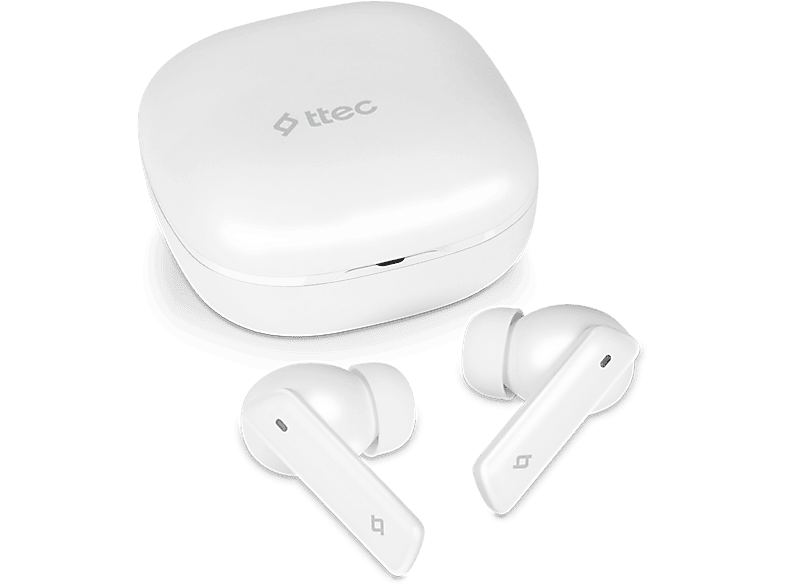 TTEC AirBeat Pro Max ANC Gerçek Kablosuz TWS Bluetooth Kulak İçi Kulaklık Beyaz_1