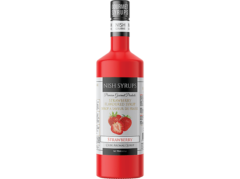 NISH Çilek Aromalı Şurup 700 ML_0