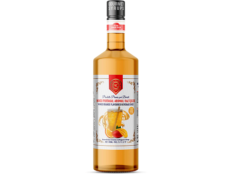 NISH Portakal Mango Aromalı Baz İçecek 700 ML