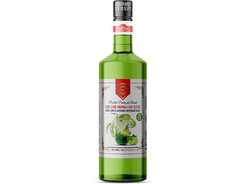 NISH Cool Lime Aromalı Baz İçecek 700 ML