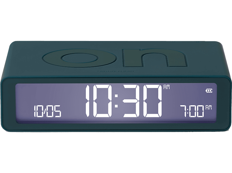 LEXON Flip Classic Wecker, Duck Blue