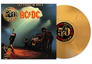 AC/DC - Let There Be Rock (Limited Gold Metallic Vinyl) (High Quality) (Vinyl LP (nagylemez))