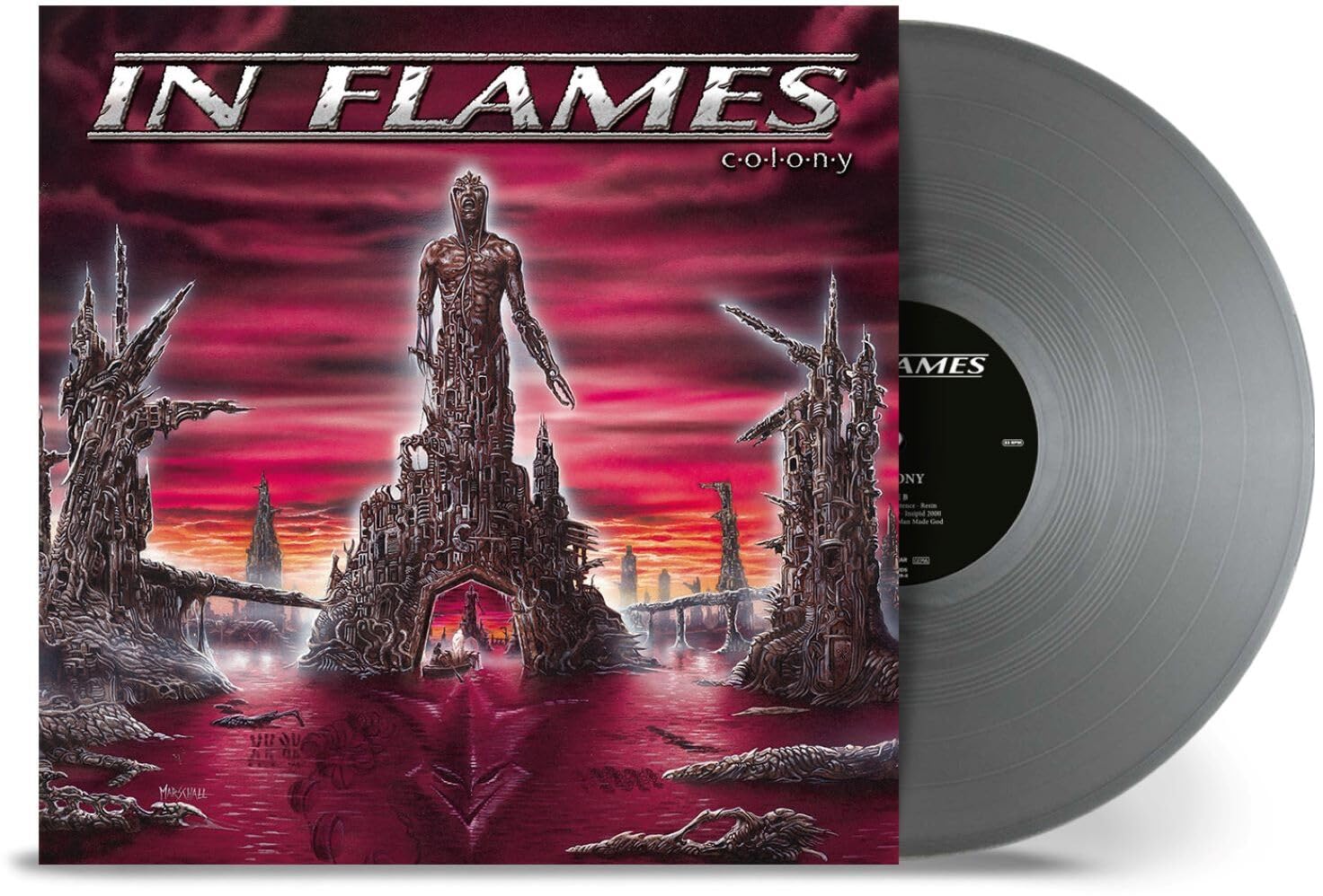 In Flames - Colony (180 gram Edition) (High Quality) (Silver Vinyl) (Vinyl LP (nagylemez))