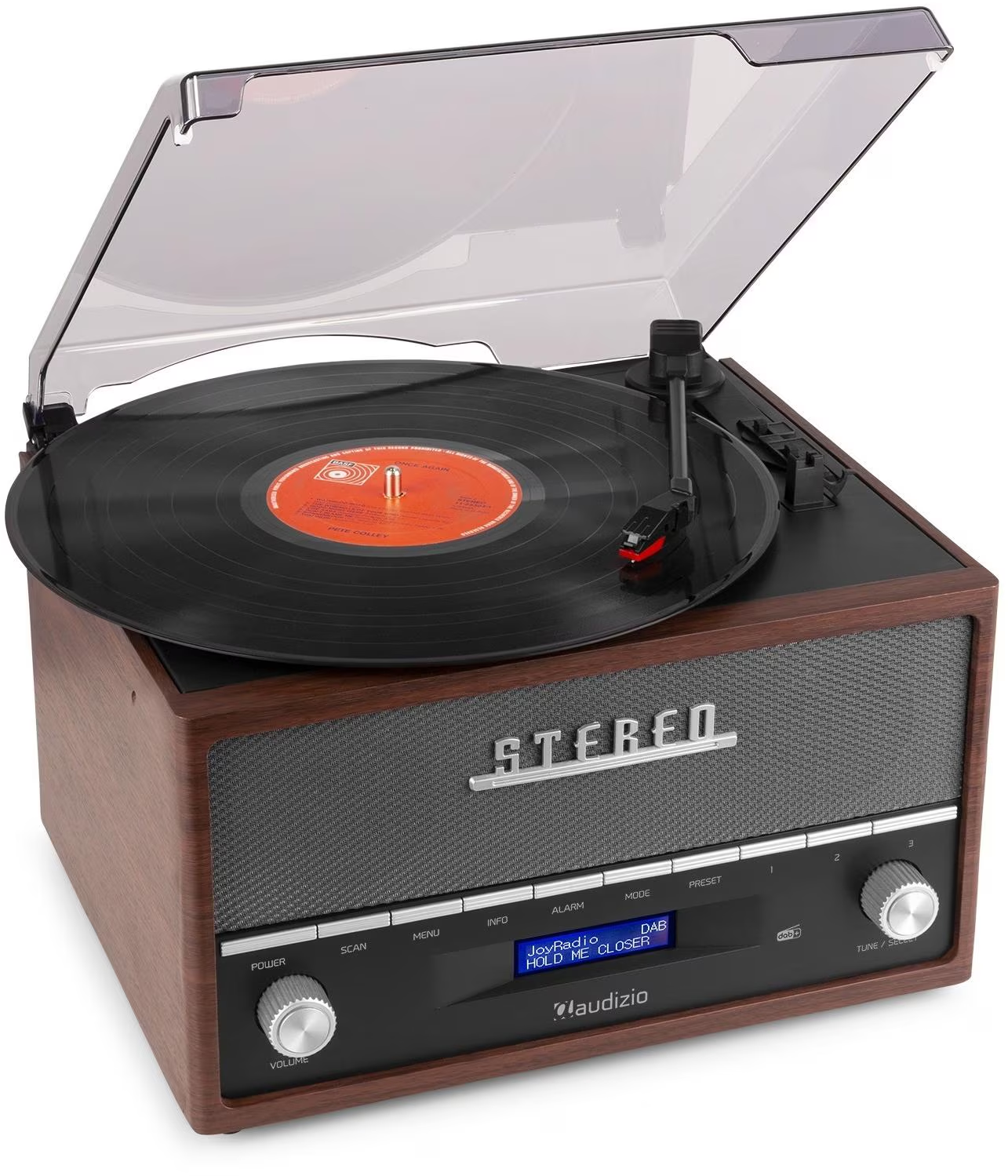 AUDIZIO 102.2 Giradischi Braun Grau Farbe