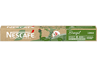 NESTLÉ Nescafe farmers origins Brazil lungo kapszula, 10 db