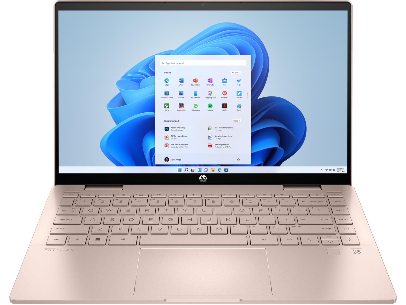 Portátil - HP Pavilion x360 2-in-1 14-ek1025ns, 14" Full HD, Intel® Core™ i5-1335U, 16GB RAM, 1 TB SSD, Gráficos Iris® Xe, Windows 11 H, Rosa