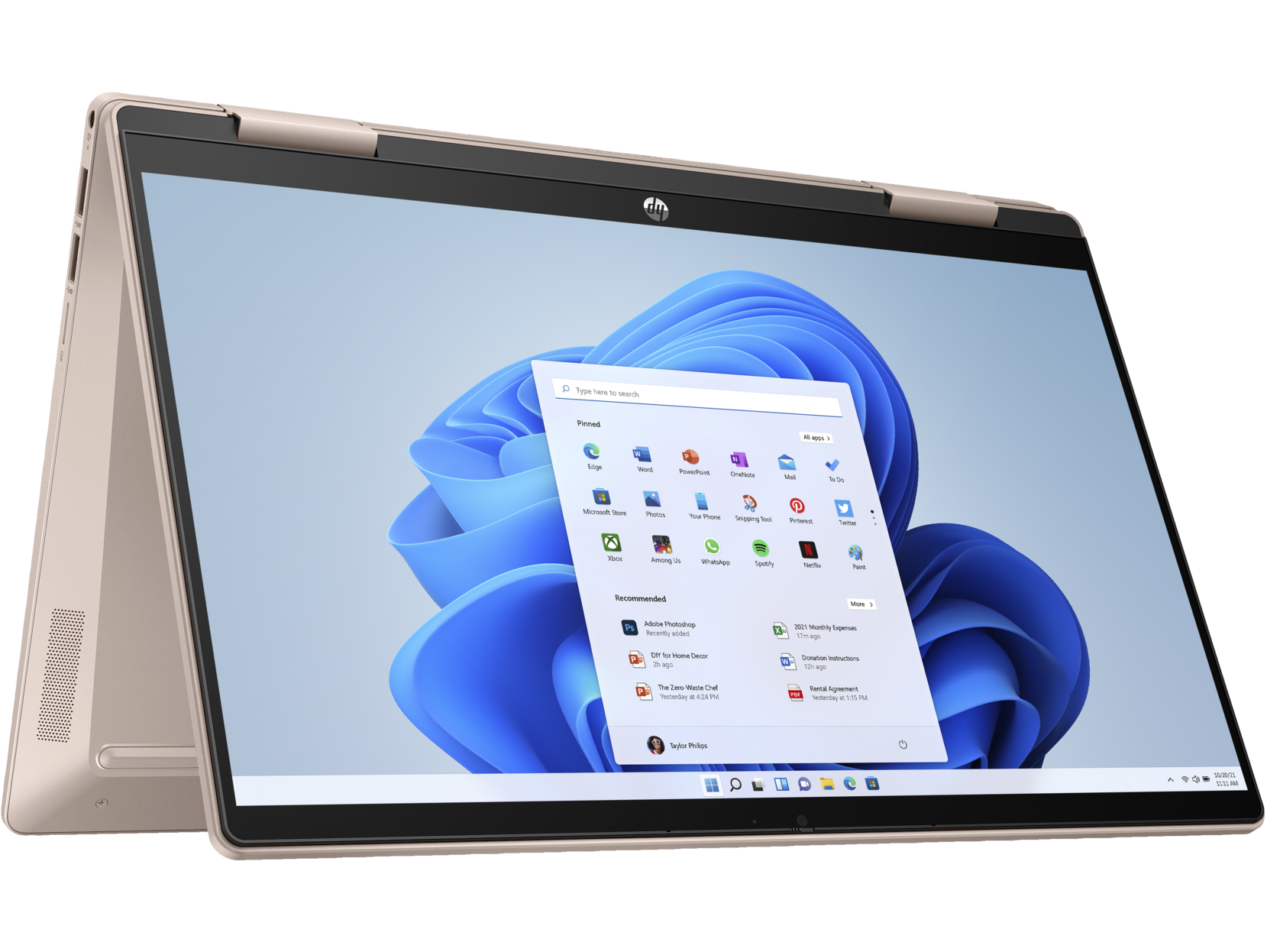 Portátil - HP Pavilion x360 2-in-1 14-ek1025ns, 14" Full HD, Intel® Core™ i5-1335U, 16GB RAM, 1 TB SSD, Gráficos Iris® Xe, Windows 11 H, Rosa
