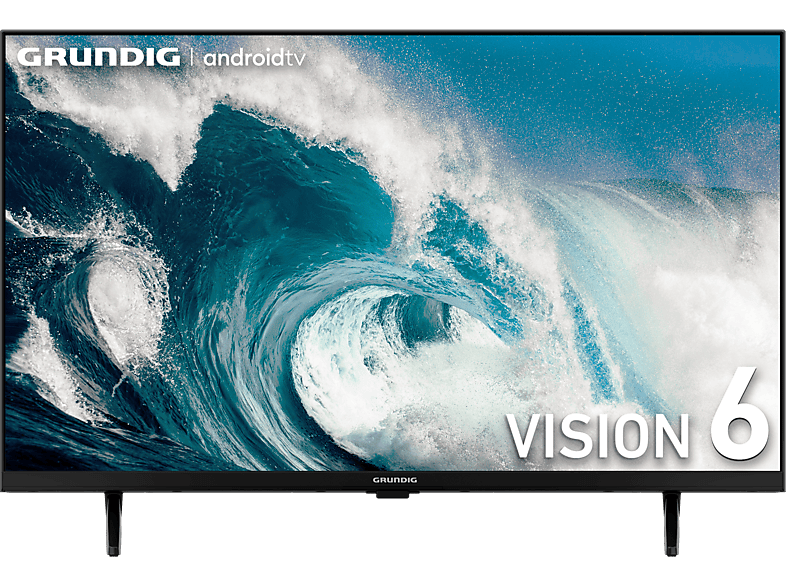 REACONDICIONADO Seminuevo Muy bueno TV LED 39" - Grundig 39GHF6500, FullHD, Quad Core, Smart TV, Chromecast built-in, Android Dolby Digital, Negro