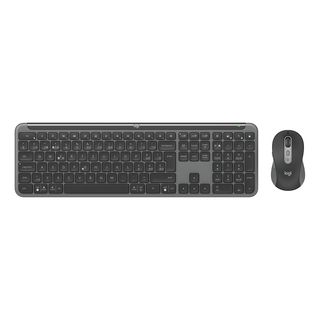 LOGITECH Signature Slim Combo MK950 for Business, Tastatur & Maus, Kabellos (Logi Bolt USB-A-Empfänger, Bluetooth® Low Energy (BLE) Version: 5.1), Grafit