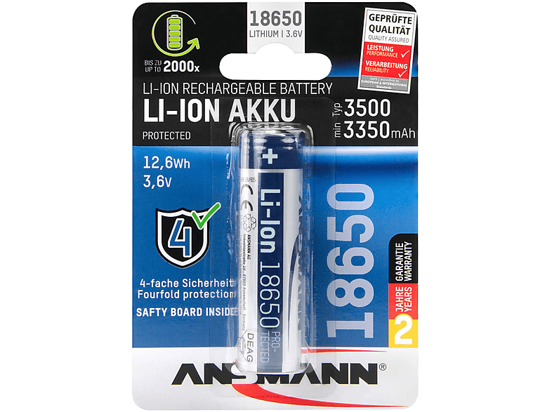 Ansmann 1307-0001; Akku