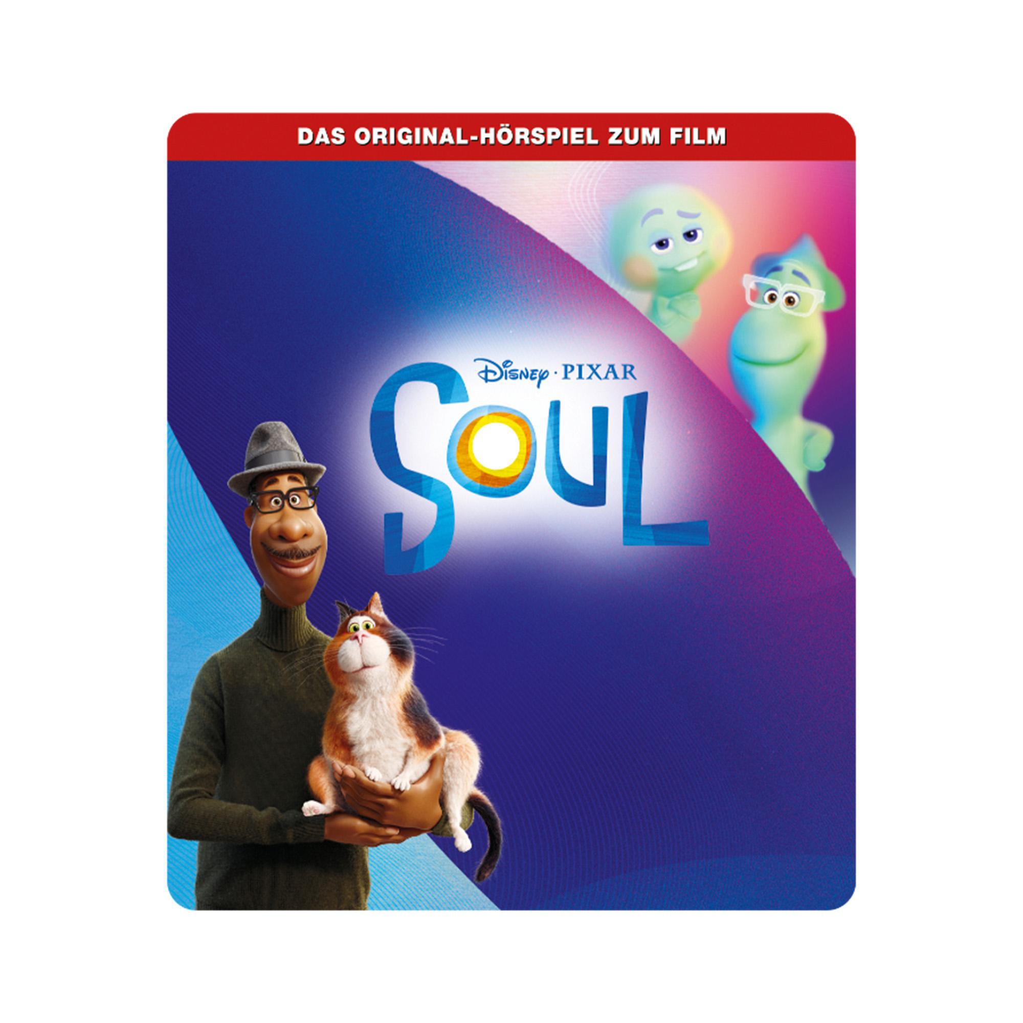 Filmcover für den Film Soul mit Figuren und Titeltext.