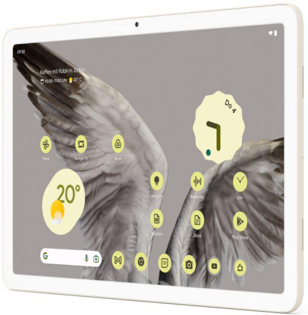 GOOGLE Pixel Tablet, Tablet, 256 GB, 11 Zoll, Porcelain