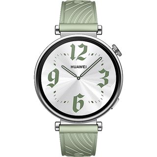 HUAWEI Watch GT 4 41 Smartwatches Edelstahl Fluorelastomer-Armband, 120 – 190 mm, Grün