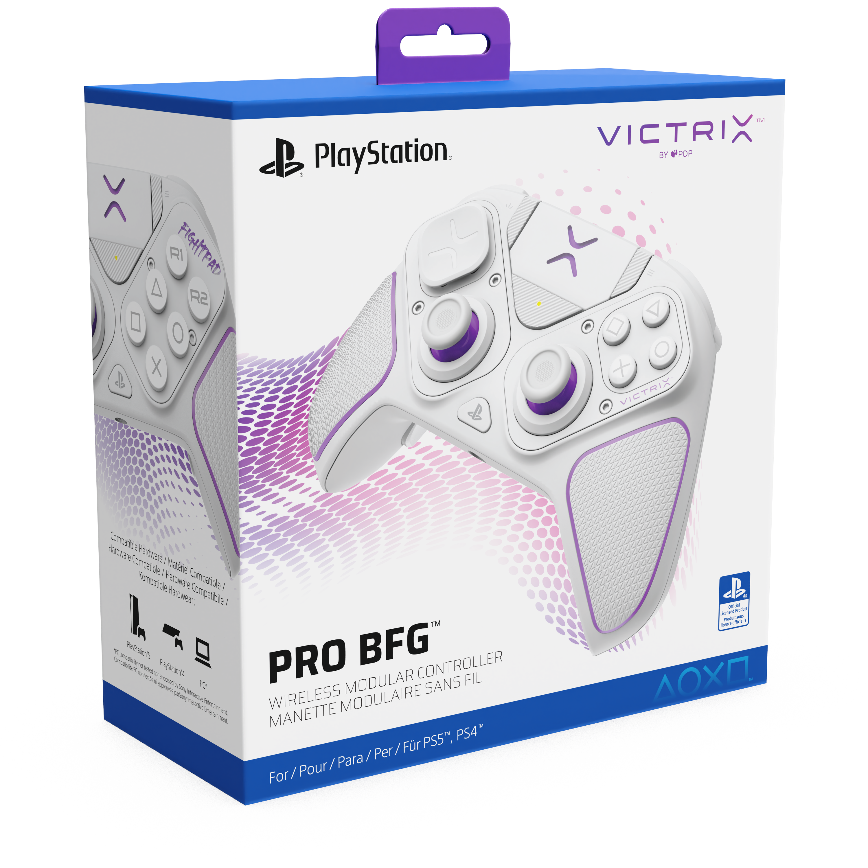 PDP LLC Victrix Pro BFG Wireless Weiß Gaming Controller Weiß für 