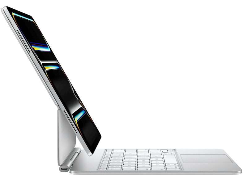 APPLE 13 inç iPad Pro (M4) için Magic Türkçe Q Klavye Beyaz Fiyat