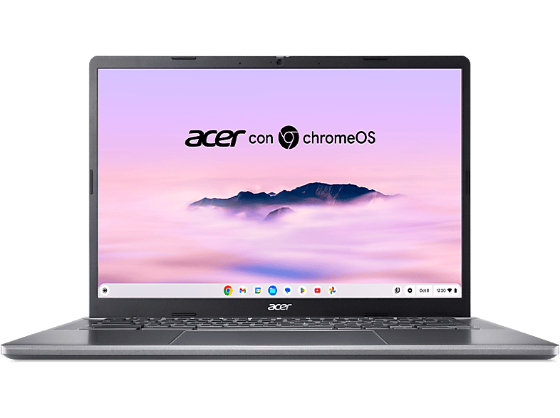 Acer Chromebook Plus 514 CB514-3H con Google AI, 14 WUXGA, AMD Ryzen™ 5 7520C, 8GB RAM, 256GB SSD, Radeon™ 610M, ChromeOS