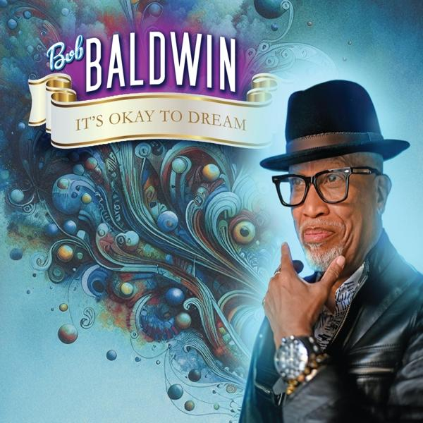 Albumcover von Bob Baldwin mit seinem Gesicht in der rechten Ecke.
